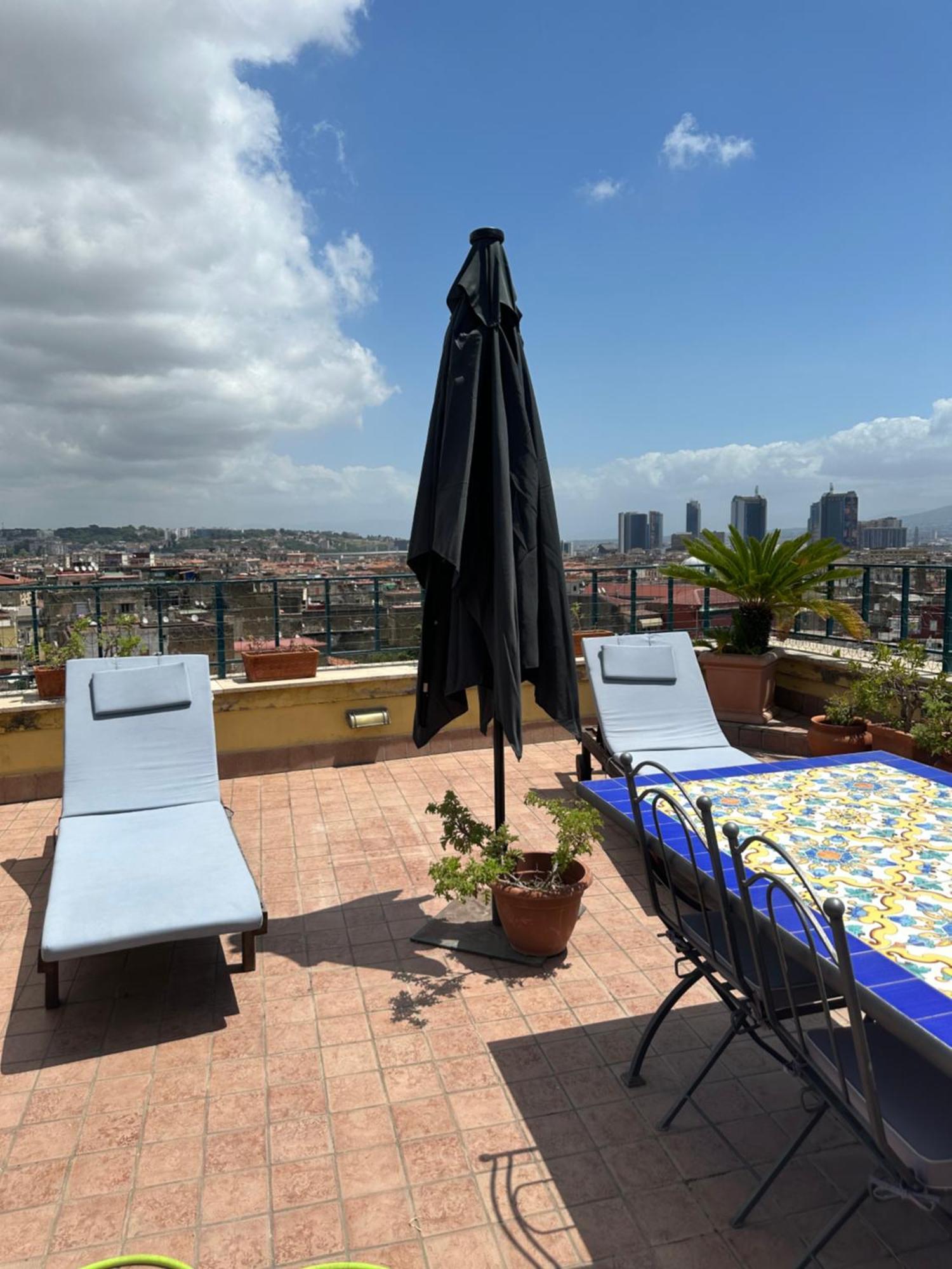 A Wonderful Penthouse In Naples Apartment Екстериор снимка